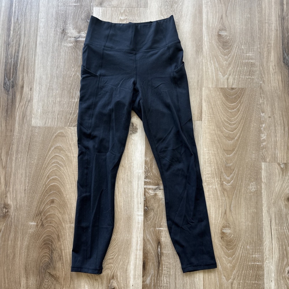 pureluxe leggings By Fabletics Black With Side Pockets Size Xs